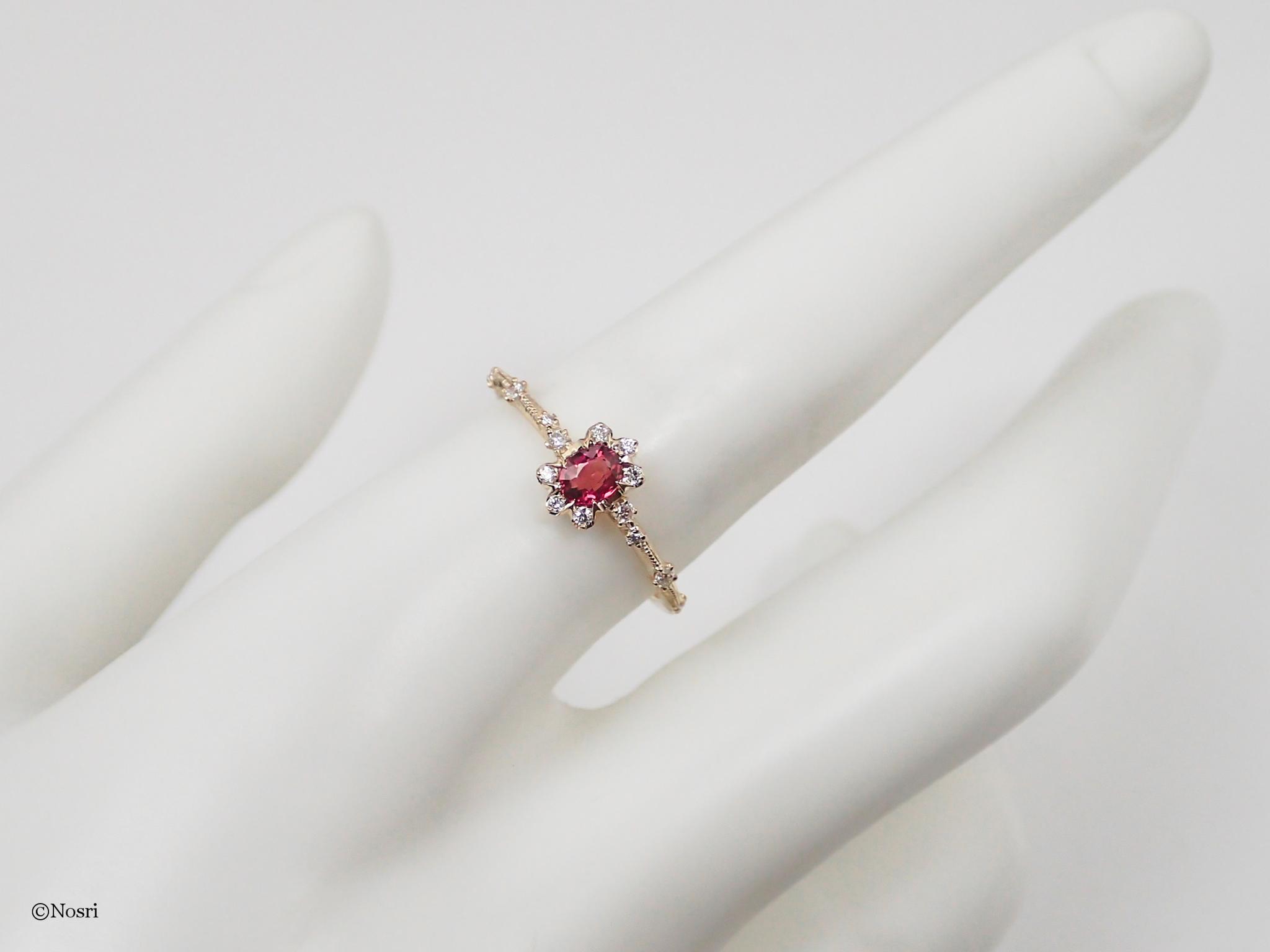 【1点物】シエル リング (ルビー ダイヤモンド) | 10枚目