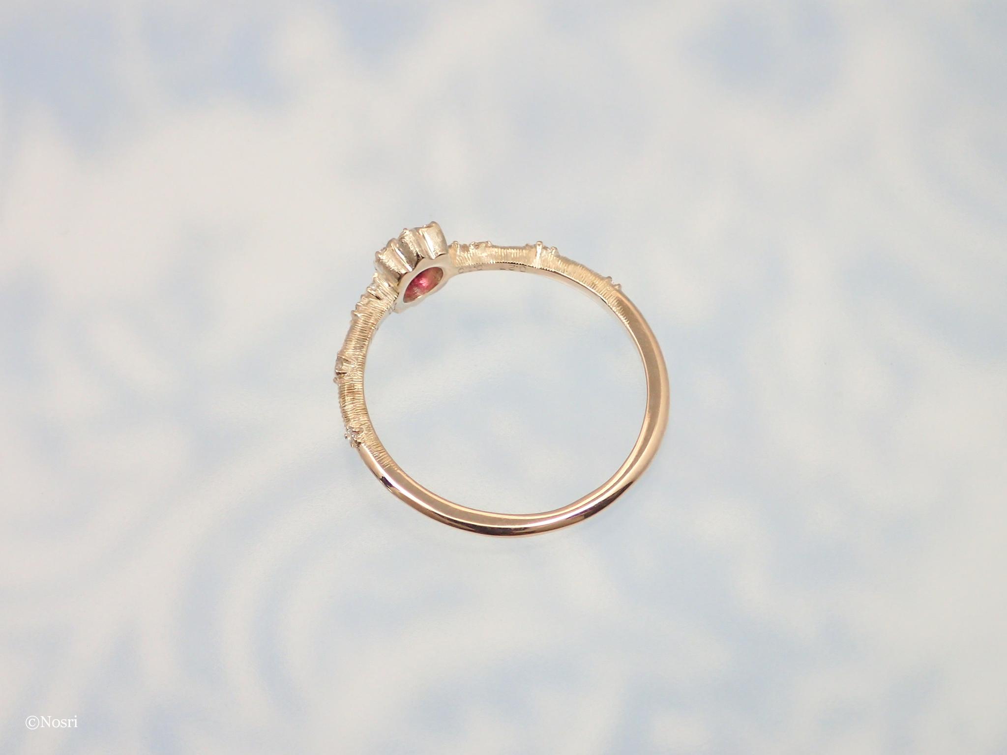 【1点物】シエル リング (ルビー ダイヤモンド) | 6枚目