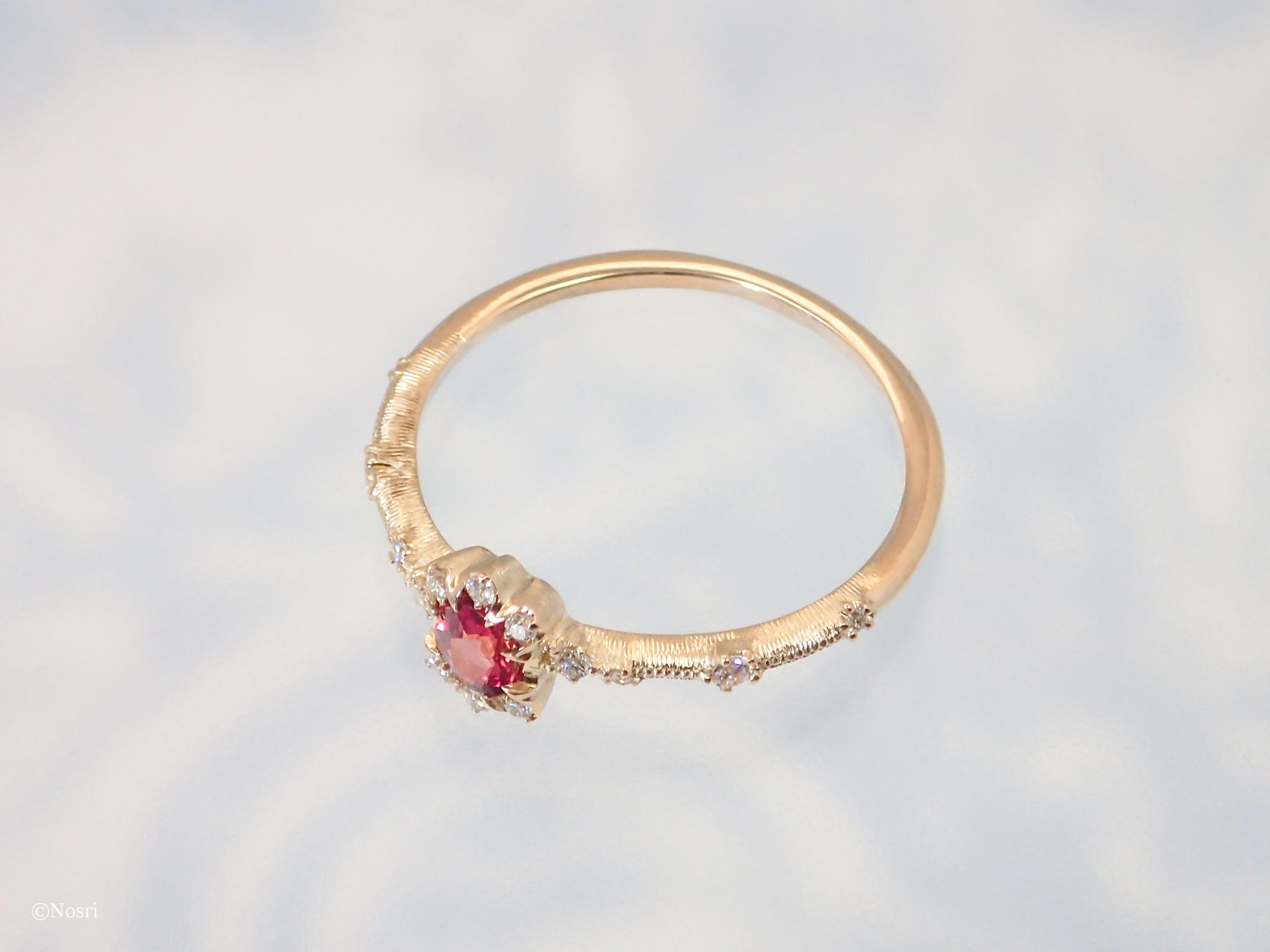 【1点物】シエル リング (ルビー ダイヤモンド) | 7枚目