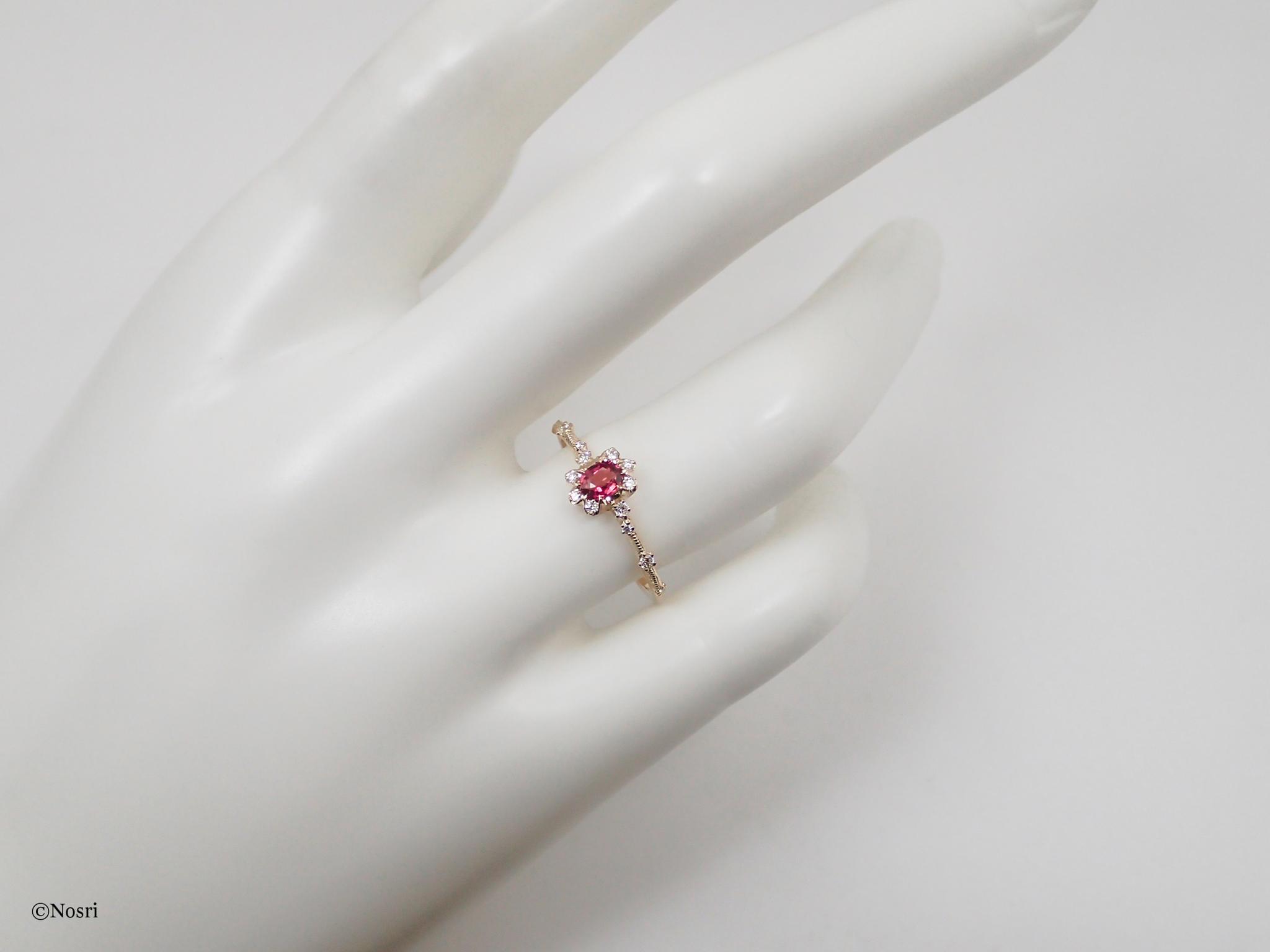 【1点物】シエル リング (ルビー ダイヤモンド) | 8枚目