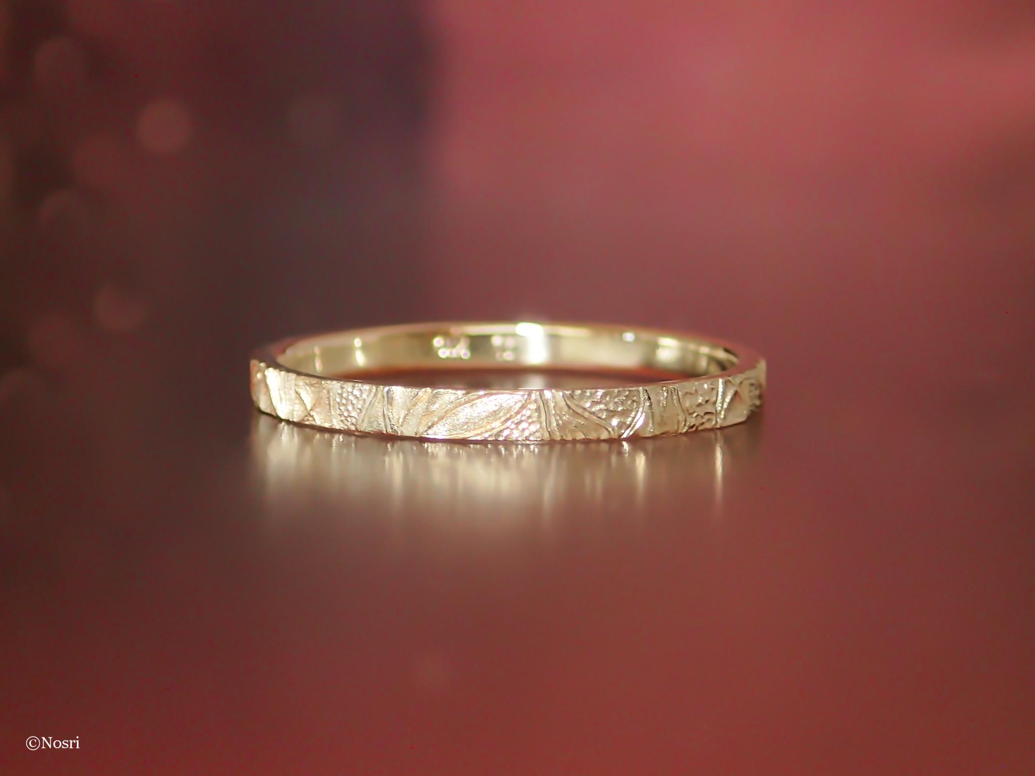 ❝ブルージュ❞   アルテ リング（芸術の指輪）K10 | 2枚目